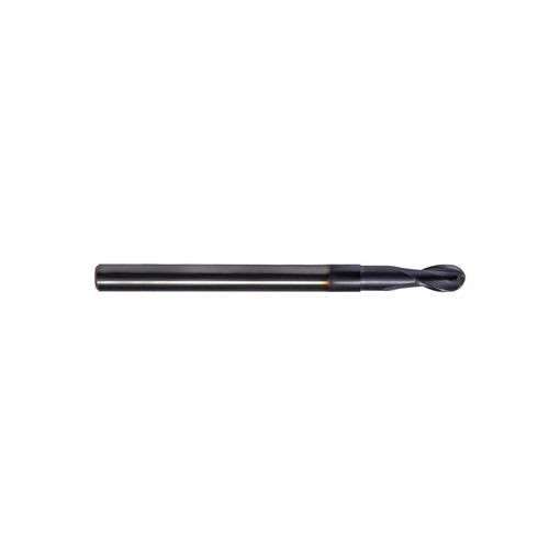 Ball nose milling cutter - AVR11 series - DueCi SRL - solid / copying / for steel