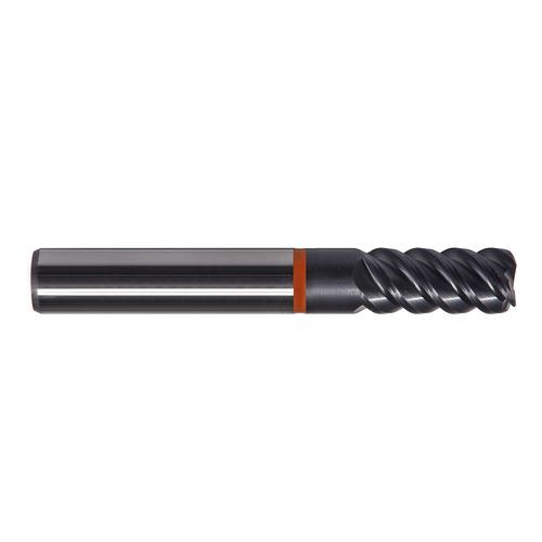 Corner radius milling cutter - TAS - DueCi SRL - solid carbide / chamfering / for titanium