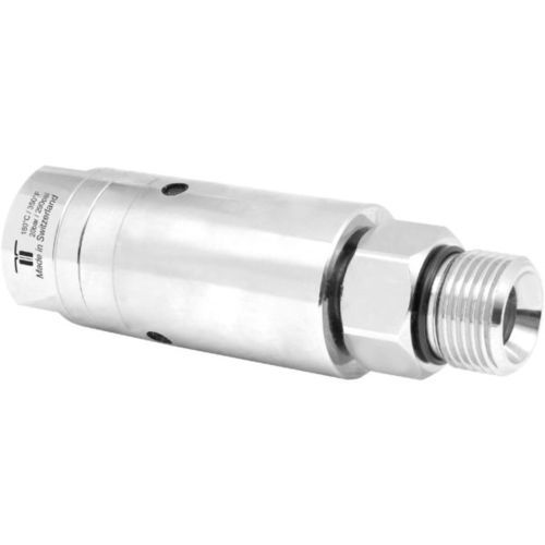Steam rotary union - DXLS - Mosmatic AG - stainless steel / flange