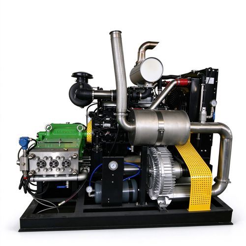 Plunger pumping unit - HW132D-SZ - Tinajin Harvest - fuel / water / for chemicals