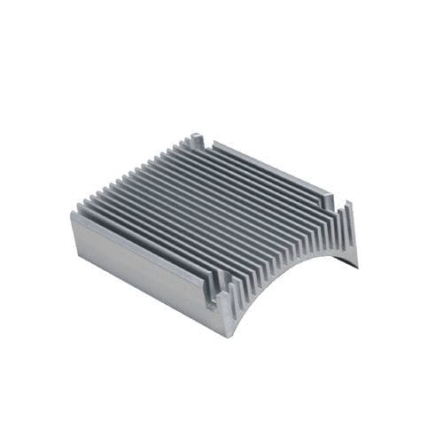 Anodized aluminum heat sink - A701 - TPS Elektronik GmbH - high thermal conductivity