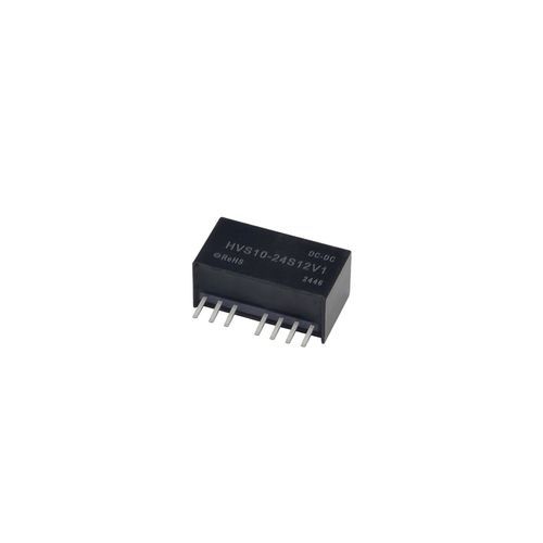Regulated DC/DC converter - TPS-HVS1024S12 - TPS Elektronik GmbH - isolated / SIP-8 / for railway applications