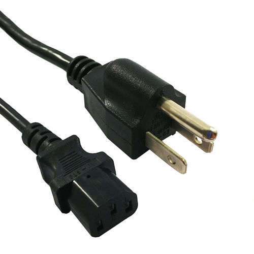 Power cord with plug - IEC60320-C13-US - TPS Elektronik GmbH - for IEC connector