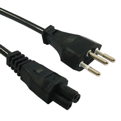 Power cord with plug - IEC60320-C5-CH - TPS Elektronik GmbH - for IEC connector