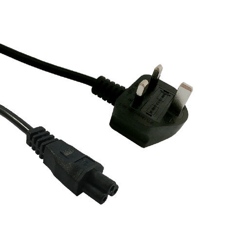 IEC connector power cord - IEC60320-C5-UK - TPS Elektronik GmbH - with plug
