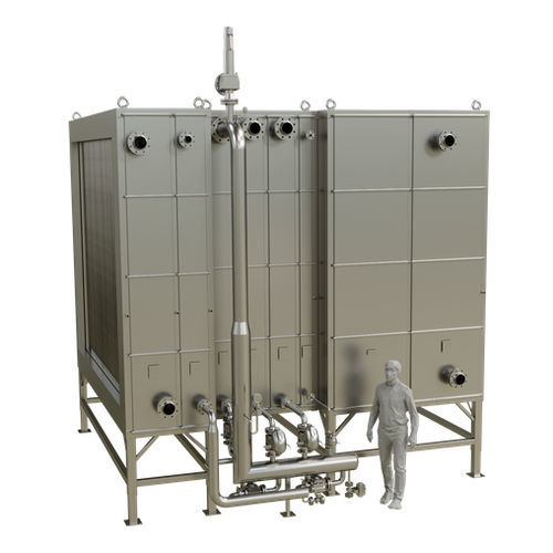 Air heater - ANYTHERM AG - finned / steam / stainless steel