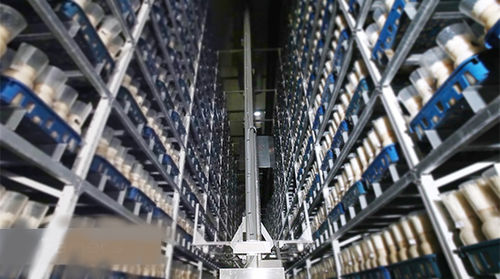 Automatic stacker crane - Famecs Corporation - for storage systems