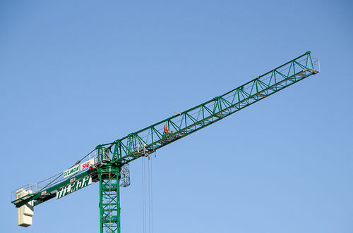 Truck-mounted crane - TLS 65 15 - Gruas Saez - tower / for construction / lifting