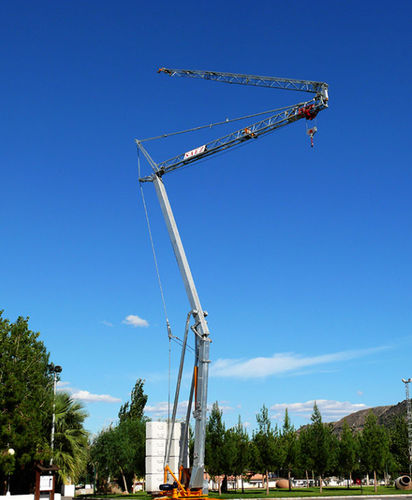 Truck-mounted crane - H 25 - Gruas Saez - self-erecting / for construction / lifting