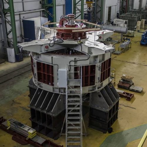 Hydraulic generator set Ganz Transformers and Electric Rotating