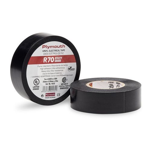 Electrical insulation tape - R70 Premium Slipknot - Plymouth Rubber Europa S.A.U. - vinyl