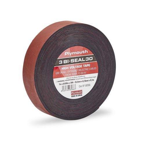 Electrical insulation tape - 3 Bi-Seal - Plymouth Rubber Europa S.A.U. - self-fusing / rubber / for high-voltage applications