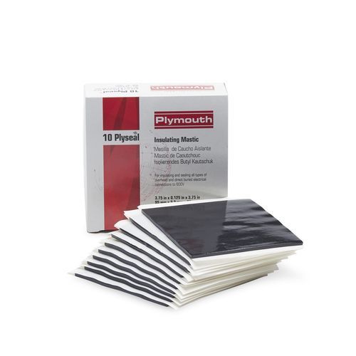 Electrical insulation tape - 10 Plyseal - Plymouth Rubber Europa S.A.U. - cover / water-repellent / self-fusing
