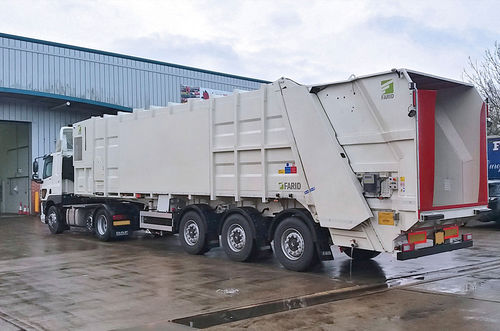 Semi Trailer Rear Load 3-axle semi-trailer - Farid Zoeller group - rear loading