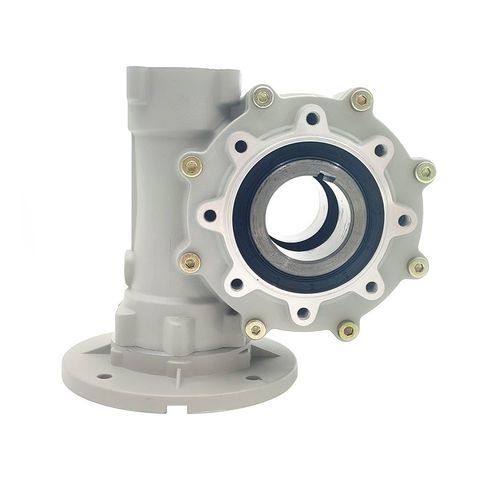 Worm gearbox - CYWF60 - Chenyue (Jiangsu) Technology Co., Ltd. - right angle / keyed bore / 200 - 500 Nm