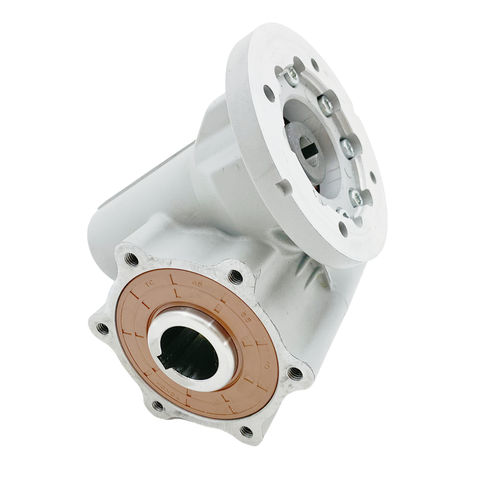 Worm gearbox - CYXRV060 - Chenyue (Jiangsu) Technology Co., Ltd. - right angle / keyed bore / 20 - 50 Nm