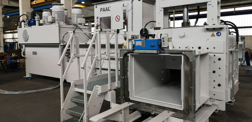 Cardboard baling press - HTR series - KADANT PAAL SAS - for refused-derive fuel / for paper / for plastics