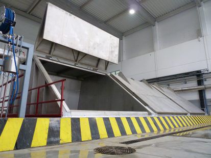 Stainless steel waste bin - MAVITEC GREEN ENERGY BV - industrial waste / organic waste / recycling
