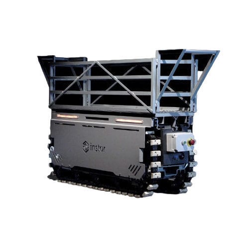 Equipment transport vehicle - Anhangá - Instor - battery-powered / tracked