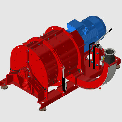 Metal pulverizer - TU series - BANO RECYCLING SRL - rotor / horizontal / high-speed