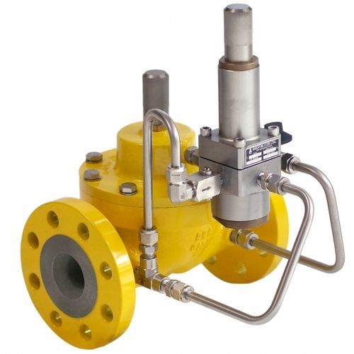 Stainless steel pressure relief valve - Argos  - Gascat - brass / aluminium / pilot-operated