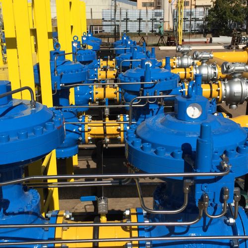 Gas pressure regulator and reducer - Gascat - for natural gas / NBR / compounding
