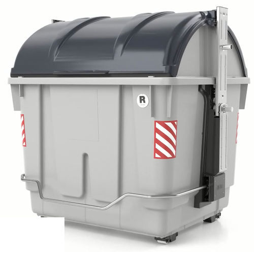 Side-loading waste container - C3200 D - CONTENUR SL - HDPE / smart ...