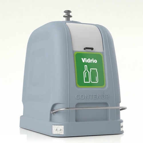 HDPE waste container - 2SS 2000 L - CONTENUR SL - crane-lift / for ...
