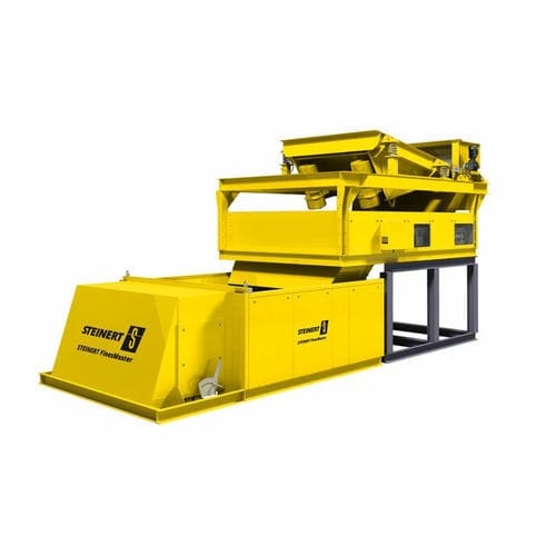 Ferrous metal separator - FinesMaster - STEINERT GmbH - magnetic / for the recycling industry / compact