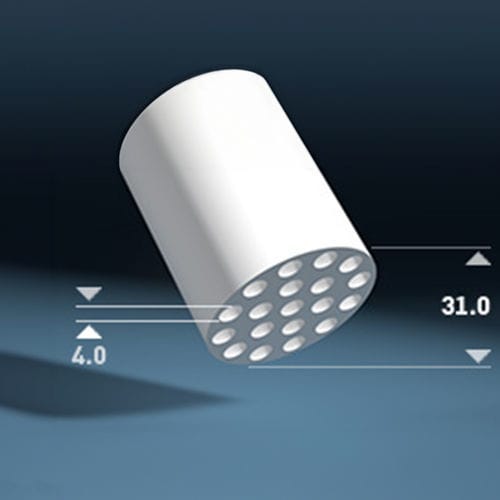 Filter diaphragm - Typ 19/4 - 1200 - atech innovations GmbH - ceramic / chemical-resistant