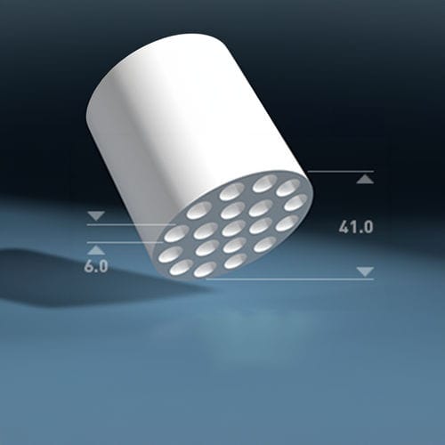 Filtration diaphragm - Typ 19/6 - 1500 - atech innovations GmbH - ceramic / chemical-resistant