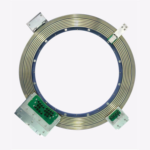 Industrial slip ring - NBG innovations group - for medical equipment / stainless steel / copper