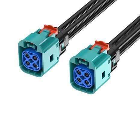 Mini FAKRA cable assembly - FR-1J1J-100Z04W - ATTEND Technology Inc. - coaxial / RF / waterproof