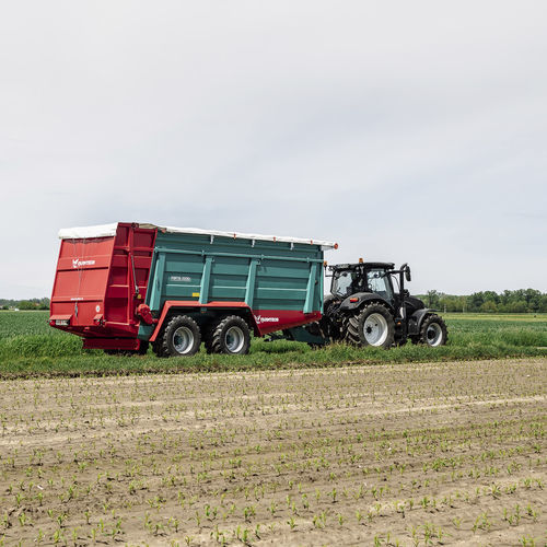 Profile trailer - Fortis 2200	 - Farmtech - tandem / hydraulic