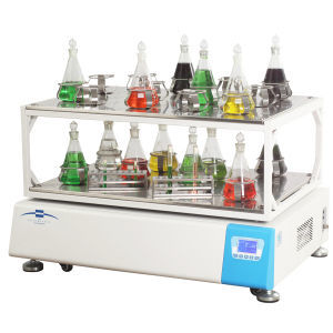 Orbital laboratory shaker - OS Series - WA Scientific Instruments - for beakers / floor-standing / stainless steel