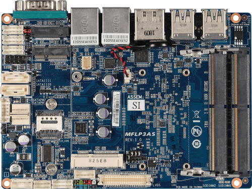 3.5" SubCompact motherboard - QBiP-7100AT - GIGAIPC - dual-core / Intel® Core™ i3-7100U / Intel®