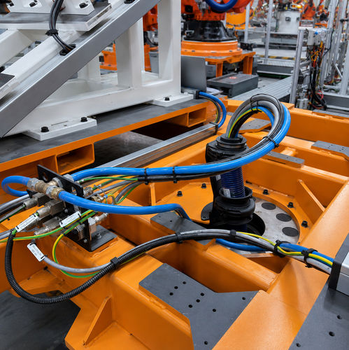 Electric rotary table - BizLink Robotic Solutions Germany GmbH - horizontal / for welding / loading