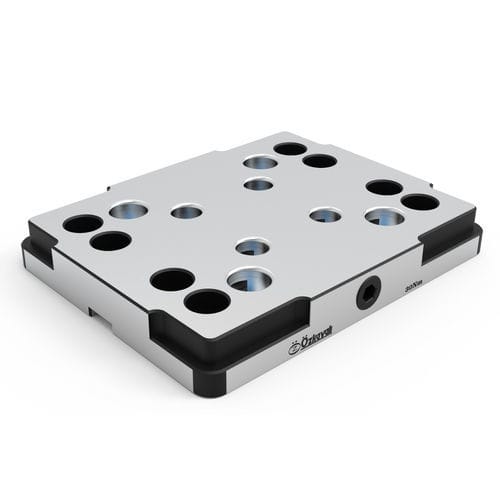 Plate zero-point clamping unit - ZTX series - Ozkayali Workholding and Spanntechnik - mechanical / steel