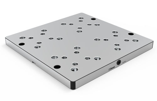 Plate zero-point clamping unit - ZTM5296 - Ozkayali Workholding and Spanntechnik - mechanical / steel