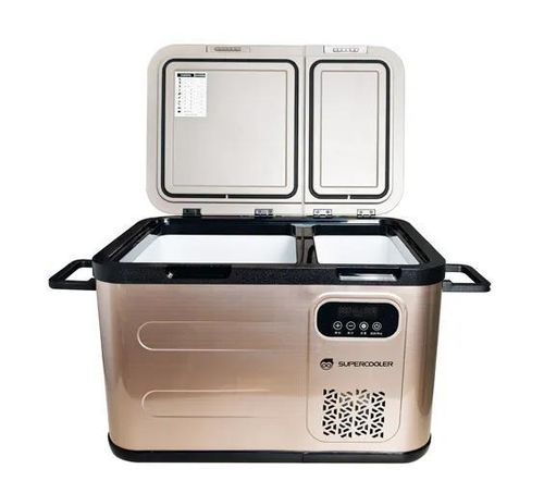 Food refrigerator - SAV-DMR - FUJIAN SUPER TECH ADVANCED MATERIAL CO.,LTD. - portable / 2 doors / insulated