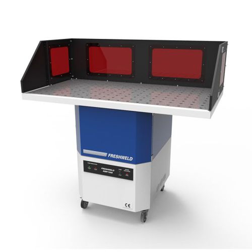 Welding extraction table - KMF series - FRESHWELD ULUSLARARASI TİCARET VE SANAYI A.S - for dust removal / mobile / with filter