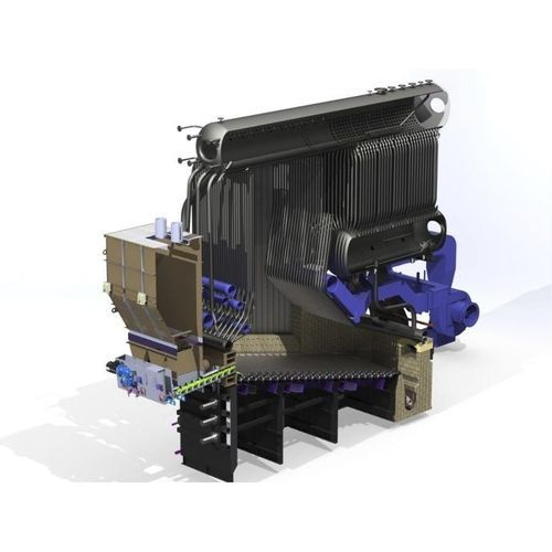 Steam boiler - DBW - LLC ITEK EnergoDesign - superheated steam / biomass / water tube