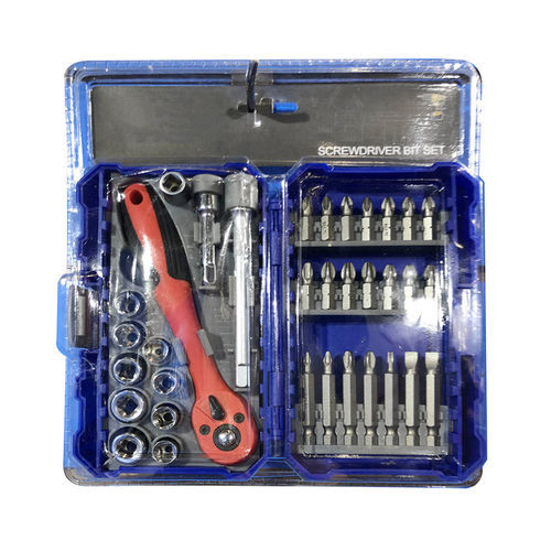 Hexagonal-head screw screwdriver bit set - 34 series - Suqian ARES Tools Co., Ltd. - plastic / heavy-duty / magnetic