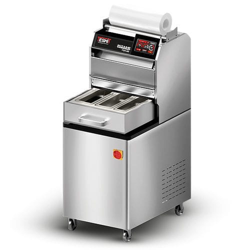 Semi-automatic tray sealer - MIZAR FCH-70 - Tesmit - linear / for the food industry