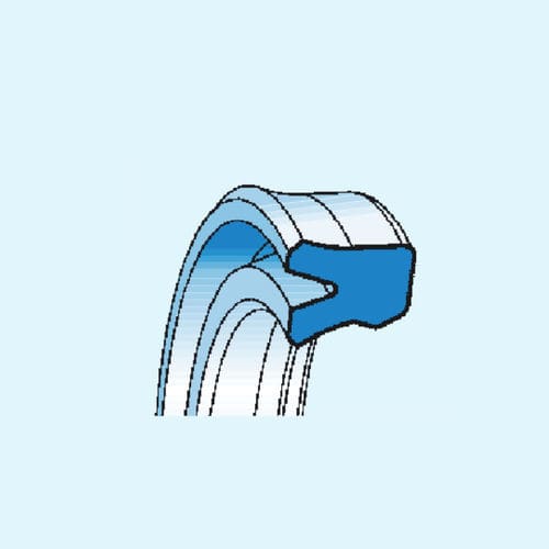 Double lip seal - RSB series - ARTIC SEALS - polyurethane / round / V