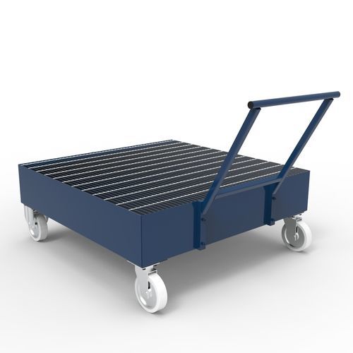 Storage tank - VEC series - Essegi meccanica - for drums / galvanized / metal