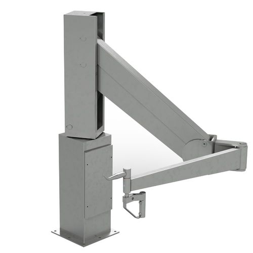 Dock manipulator arm - Muelle - JOSE BERNAD, S.L. - hydraulic / with integrated hook / loading