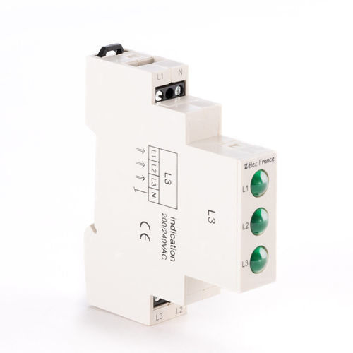 Steady Indicator Light - Vtm230acggg - Zelec - Led   Din Rail   Iec