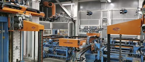 Production press line - Strothmann Machines & Handling GmbH - for the automotive industry / for tools / automatic