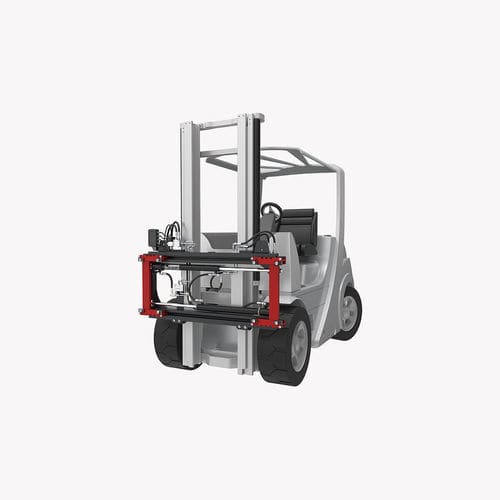 Forklift truck fork positioner - T160B - KAUP GmbH & Co.KG